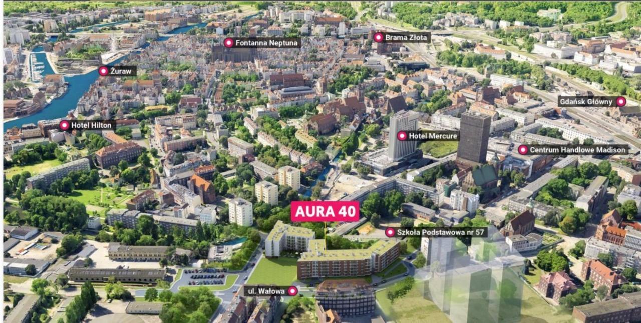 Rent40 Apartamenty Aura Gdansk Old Town Exterior foto
